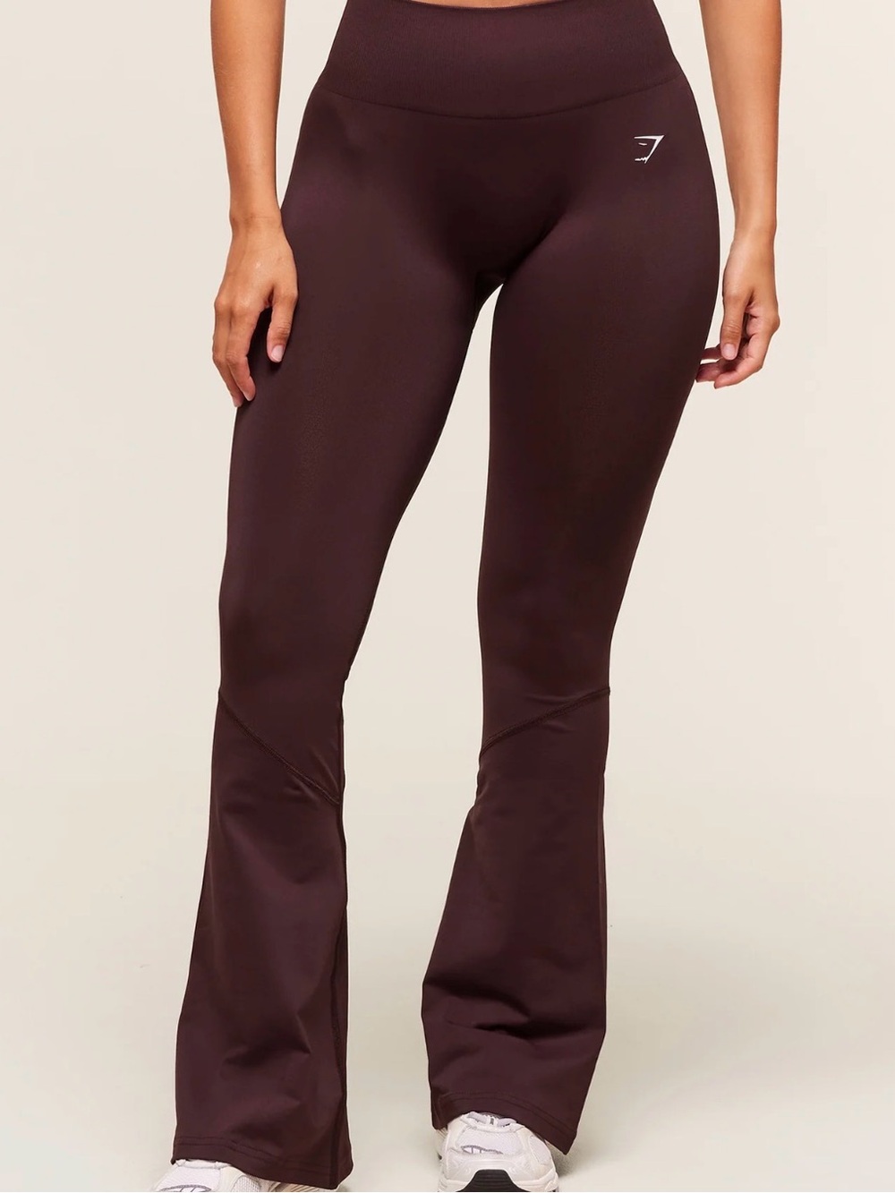 Gymshark seamless High-Waist Flared Leggings - purple size s